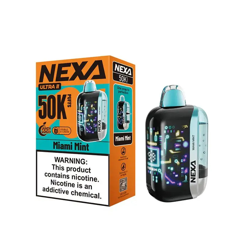 VOOPOO NEXA Ultra II 50K Disposable Vape (5%, 50000 Puffs) – Miami Mint