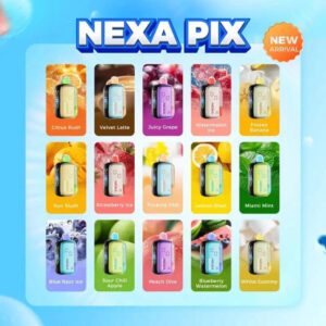 VOOPOO NEXA PIX 35K Disposable Vape (5%, 35000 Puffs) – Miami Mint* – $15.88
