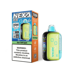 VOOPOO NEXA PIX 35K Disposable Vape (5%, 35000 Puffs) – White Gummy (NVX)