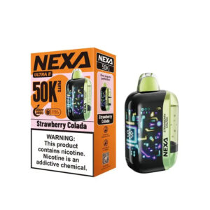 VOOPOO NEXA Ultra II 50K Disposable Vape (5%, 50000 Puffs) – Strawberry Colada