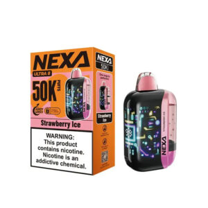 VOOPOO NEXA Ultra II 50K Disposable Vape (5%, 50000 Puffs) – Strawberry Ice